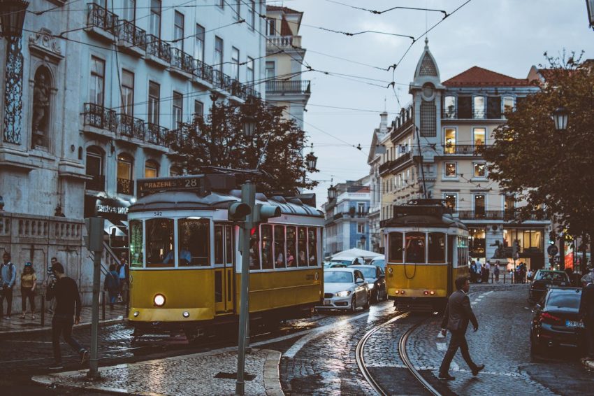 Spårvagn i lissabon