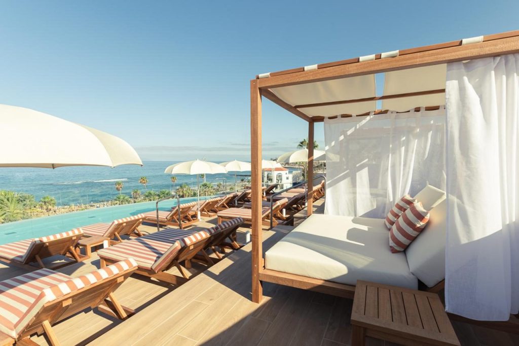 utsikt från ett hotell på Teneriffa
