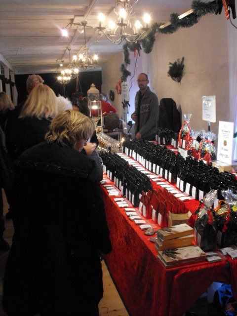 Julmarknad på Torpa Stenhus