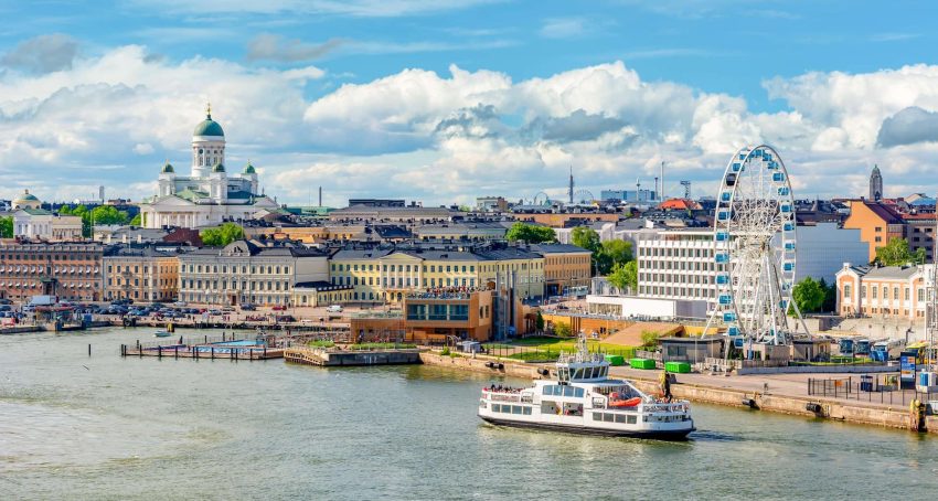 Billiga resor till Finland med utsikt över Helsingfors