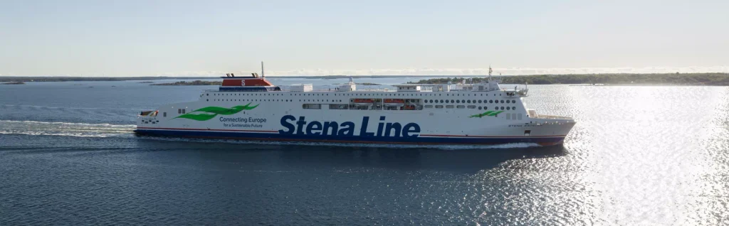 Stena Line-färjan Stena Estelle mellan Karlskrona och Gdynia
