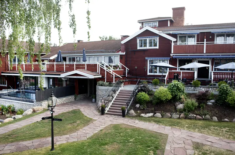   Åkerblads Gästgiveri med spa och trädgård i Tällberg